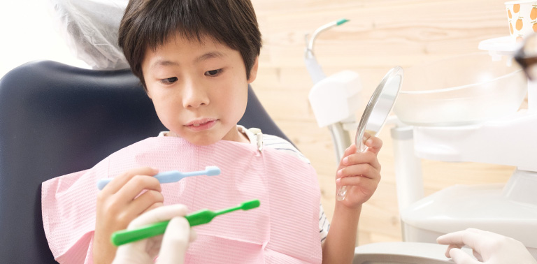 無理に治療を進めません