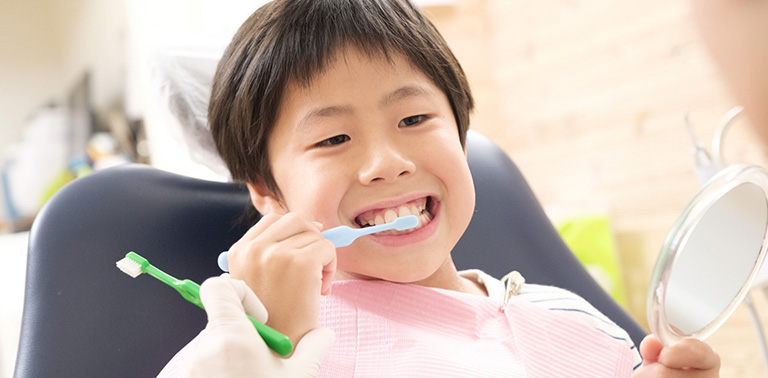 できるまで少しずつ練習します