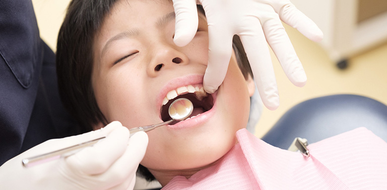 痛くない治療を心がけています