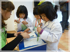 子供たちの歯科体験